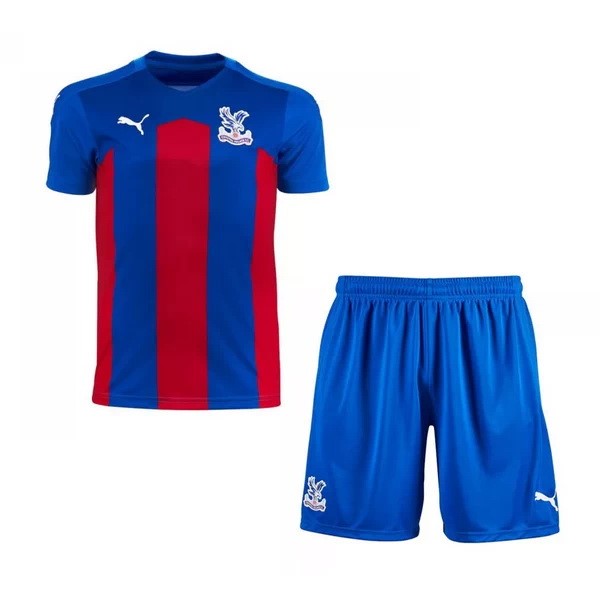 Camiseta Crystal Palace Primera equipo Niños 2020-21 Rojo Azul